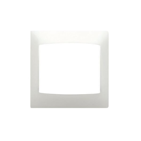PLACA 1 ELEMENTO HORIZONTAL BLANCO BJC CORAL 21011