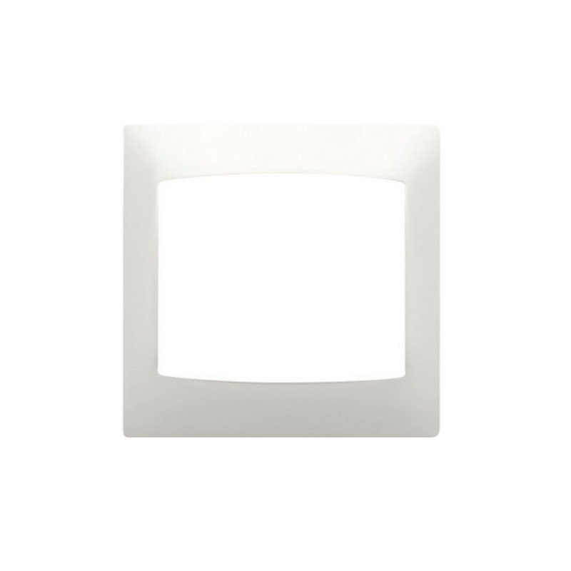 PLACA 1 ELEMENTO HORIZONTAL BLANCO BJC CORAL 21011