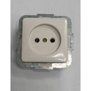ENCHUFE 2P COMPLETO, S/UNE 20315-94 10-16A/250V SERIE 6000 BLANCO NIESSEN  6003-C