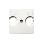 TAPA SERIE INS. EN SERE. FINAL SERIE STYLO BLANCO MARFIL NIESSEN 2250.1BM