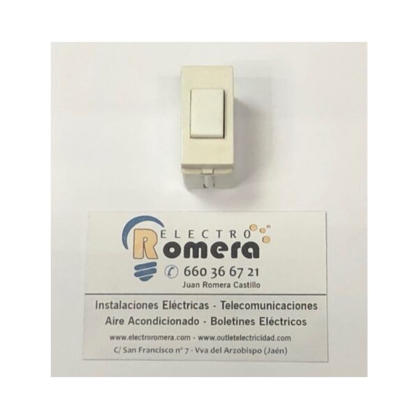 PULSADOR BLANCO BJC LINEAL 1 PULSADOR BLANCO BJC LINEAL
