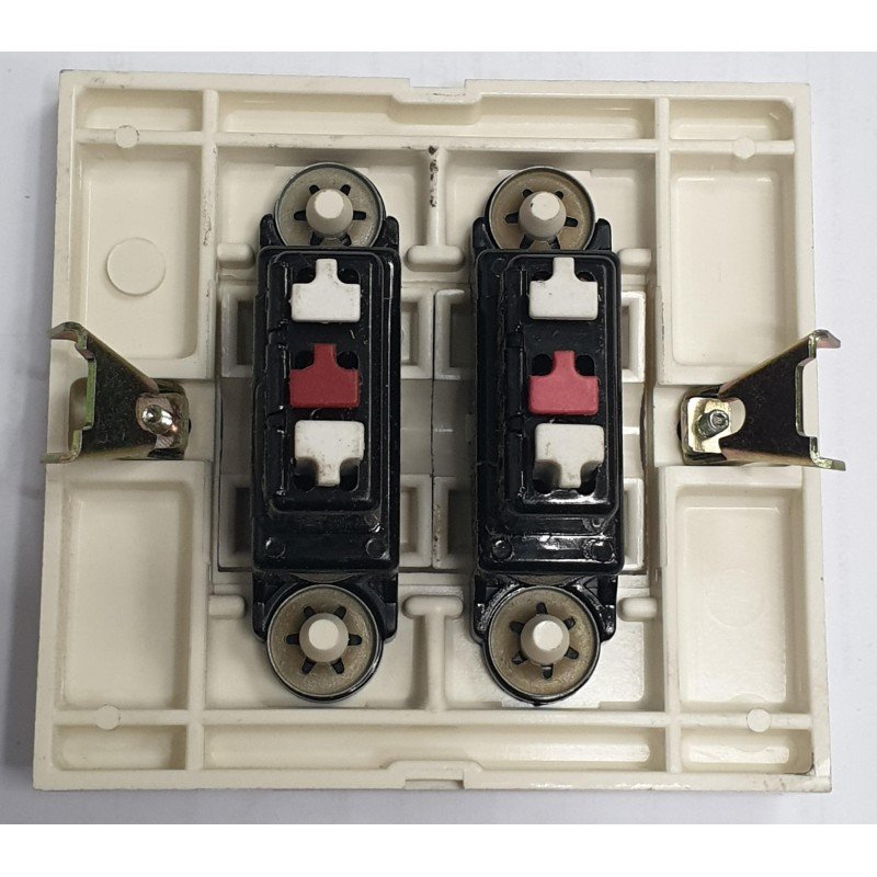 DOBLE CONMUTADOR SIMON 25 25397-35 MARFIL