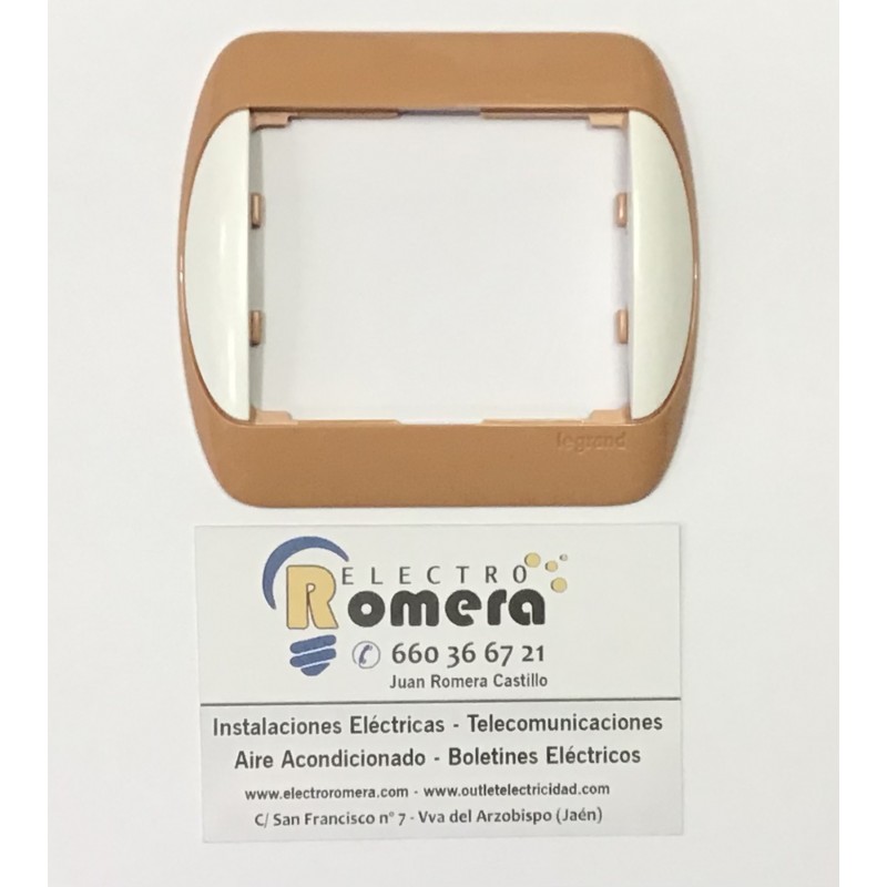 MARCO DE 1 ELEMENTO LEGRAND TERRACOTA 7771 11