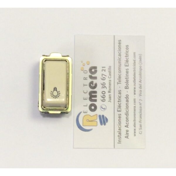 PULSADOR SIMBOLO LUZ  VENUS 7015-1 10A 250V BTICINO