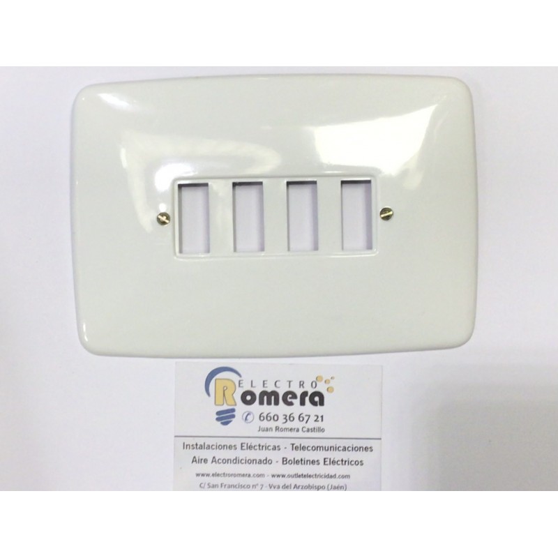 PLACA 4 ELEMENTOS TV GRANDE  BJC ESTRELLA 411-4