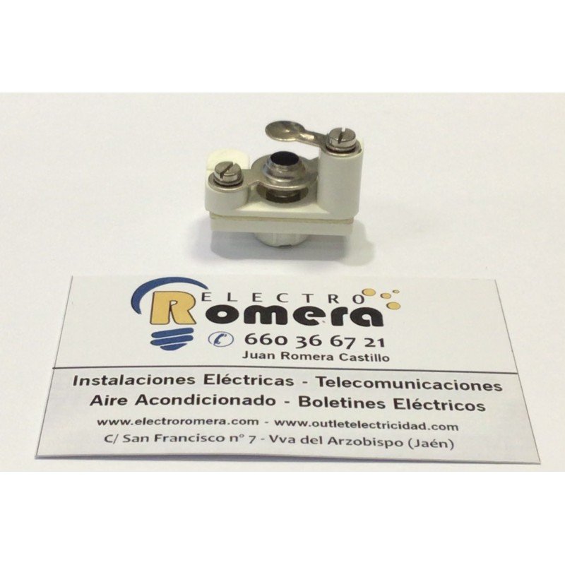 CORTACIRCUITO CON TAPON PORTAFUSIBLE 408 BLANCO