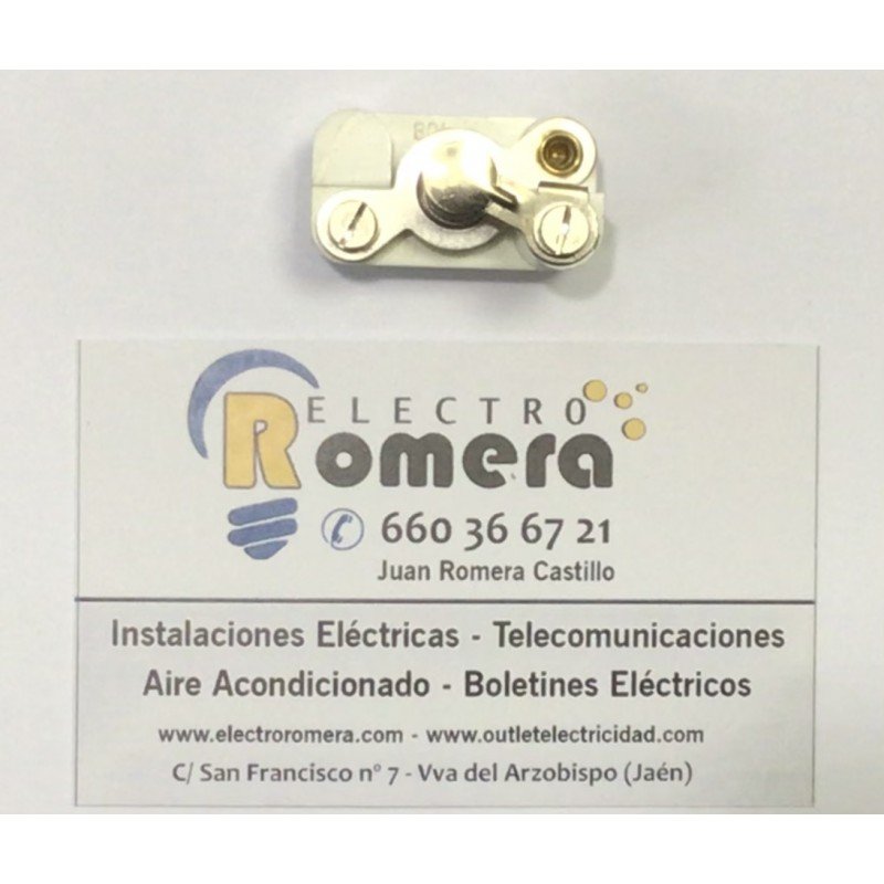 CORTACIRCUITO CON TAPON PORTAFUSIBLE 408 BLANCO