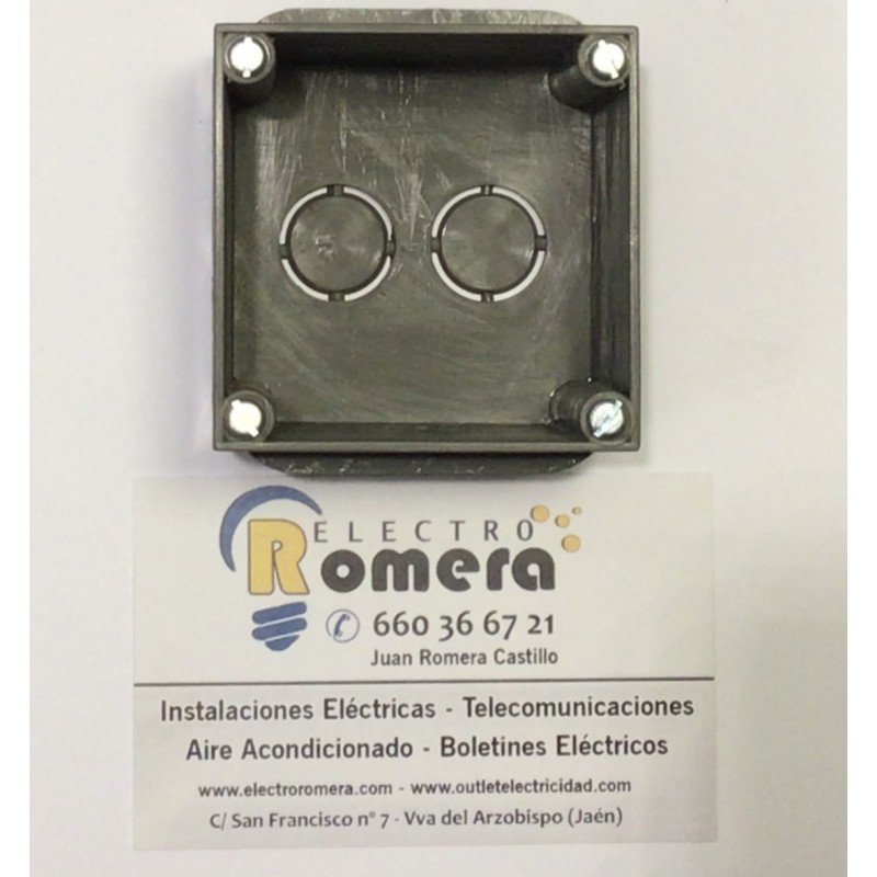 CAJA MECANISMO CUADRADA 362-1 BJC