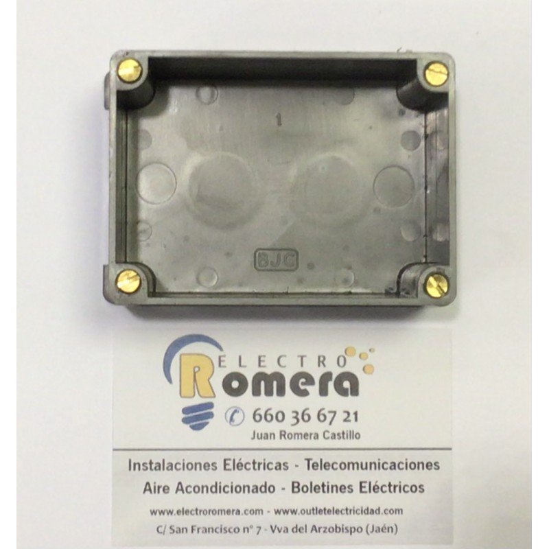 CAJA MECANISMO rectangular 362-2 BJC