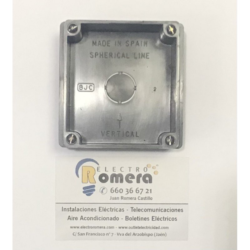 CAJA PARA PLACA 1 ELEMENTO BJC 203