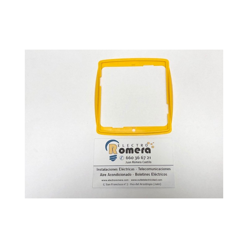 MARCO EMBELLECEDOR 1 ELEMENTO AMARILLO EUNEA SM 100