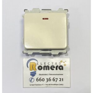CRUZAMIENTO CON LAMPARA DE LOCALIZACIÓN MARFIL SINTRA 582741