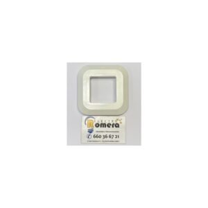 MARCO 1 ELEMENTO BLANCO SIN EMBELLECEDOR EXTERIOR NI BASTIDOR  BJC OLYMPIA 15.001-BLANCO