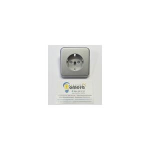 TAPA ENCHUFE TT PLATA BJC IBIZA 10723-PLATA REACONDICIONADO