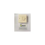 CONMUTADOR + CORTACIRCUITOS MARFIL SERIE IMPACT PLASTIMETAL 9684