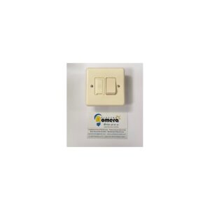 CONMUTADOR + CORTACIRCUITOS MARFIL SERIE IMPACT PLASTIMETAL 9684