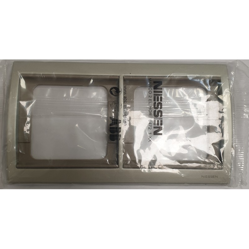 MARCO 2 ELEMENTO HORIZONTAL BLANCO JAZMIN 8472.1 BL