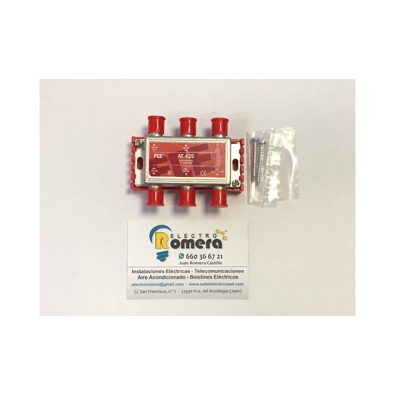 DERIVADOR ANTENA 4 SALIDAS AT 425 FCE