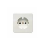 Tapa para base de enchufe 2P+TT BJC Ibiza 10773-B con seguridad