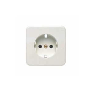 Tapa para base de enchufe 2P+TT BJC Ibiza 10773-B con seguridad