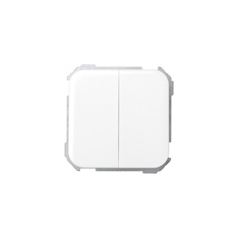 Doble Conmutador Simon 31 blanco 31397-30