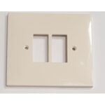 PLACA RECTANGULAR 122 MARFIL