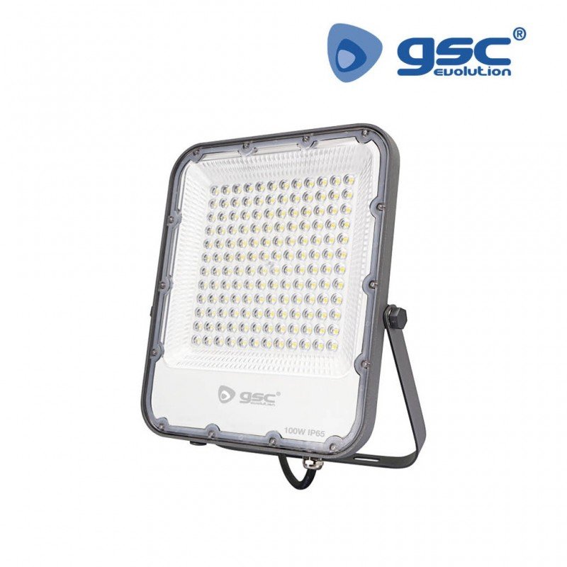 Proyector aluminio 100W 4000K IP65 NEGRO 4 Proyector aluminio 100W 4000K IP65 NEGRO