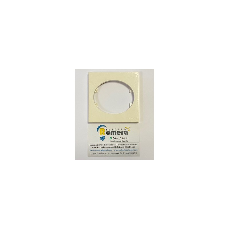 Marco 1 elemento blanco marfil 5571 BLM reacondicionado