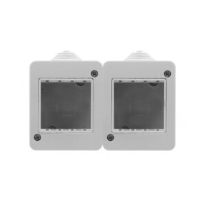 Cajas de superficie 4 elementos IP40 130x88x55mm. Niessen 3292.1
