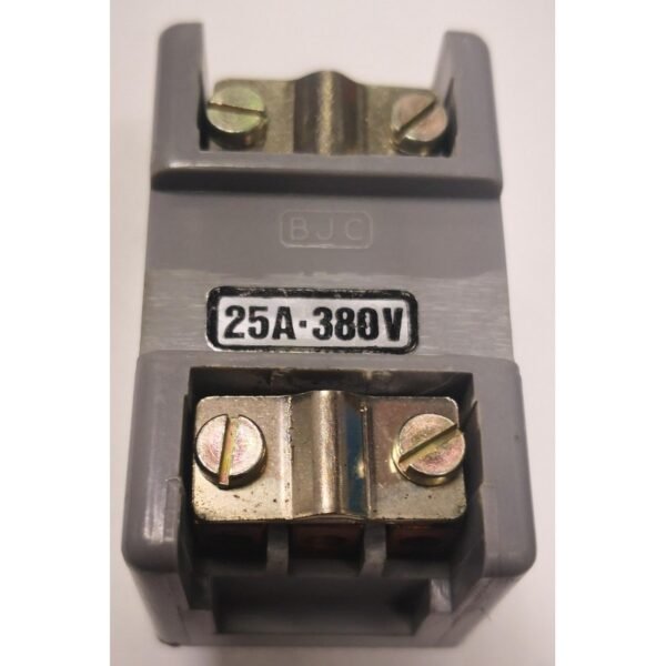 INTERRUPTOR UNIPOLAR  25A.BJC 380V GRIS  3085 G