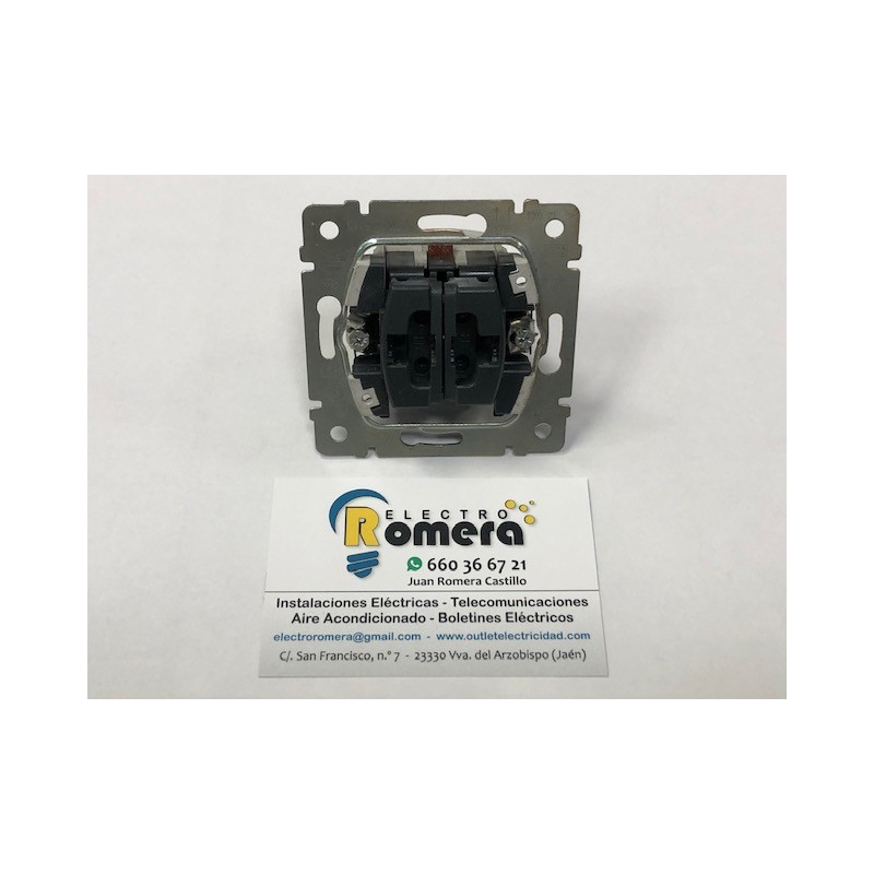 DOBLE INTERRUPTOR LEGRAND GALEA 7758 05