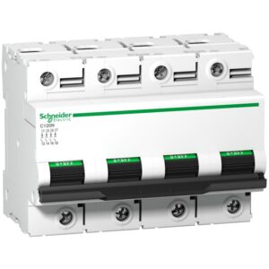 Interruptor magnetotérmico  Acti9 C120N 4P 80 A  curva C  10000 A/10 kA