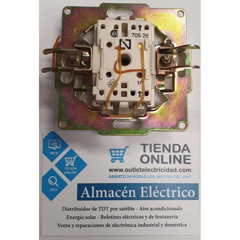 PULSADOR SIMBOLO CAMPANA LEGRAND PRESIDENTE 705 26 REACONDICIONADO