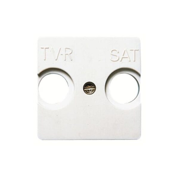 TAPA SERIE INS. EN SERE. FINAL SERIE STYLO BLANCO  NIESSEN 2250.1BA