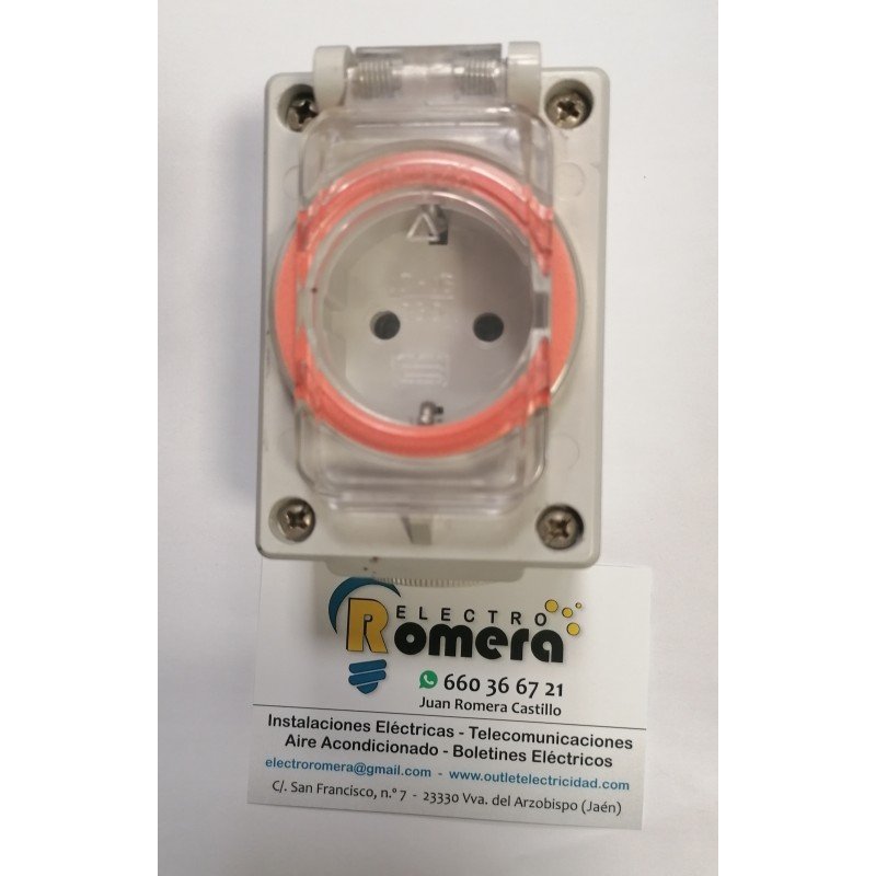 CAJA ESTANCA BASE 2P +TT LATERAL METROPOLI 3611-B