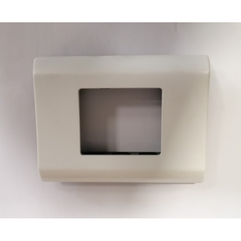 PLACA EUROPOLI 21 MODULO ANCHO BLANCO 3077N-B