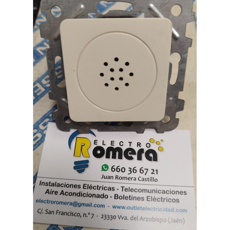 ZUMBADOR MARFIL NIESSEN 5019