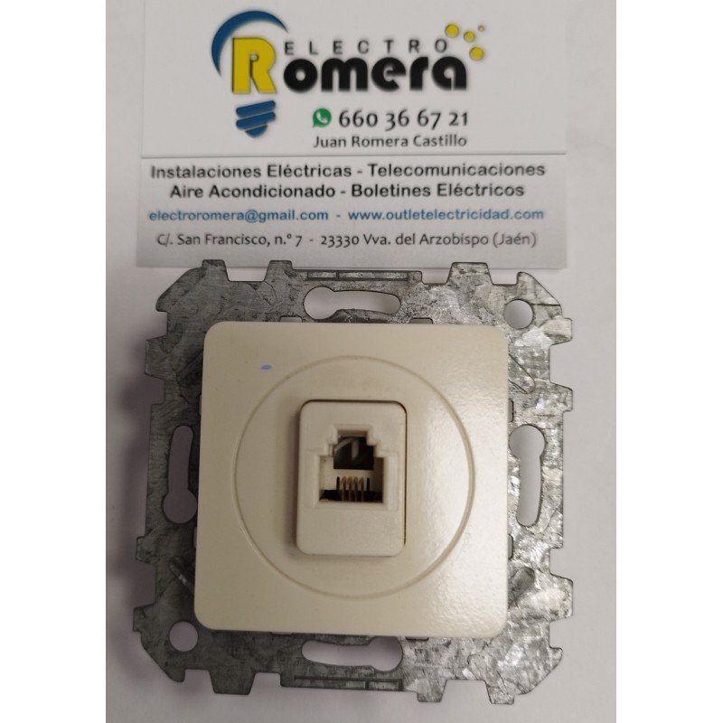 TOMA DE TELEFONO 6 CONTACTOS 5117.2 BA