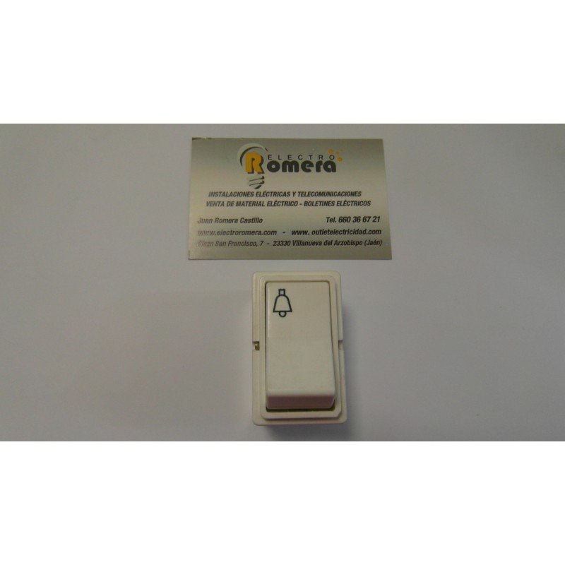 PULSADOR BJC EN BLANCO