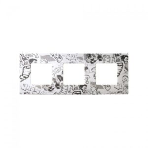 Funda intercambiable para marco 3 elementos comic Simon 27 Play