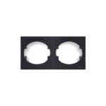 Marco 2 elementos horizontal... Marco 2 elementos horizontal antracita 5572.1an tacto niessen