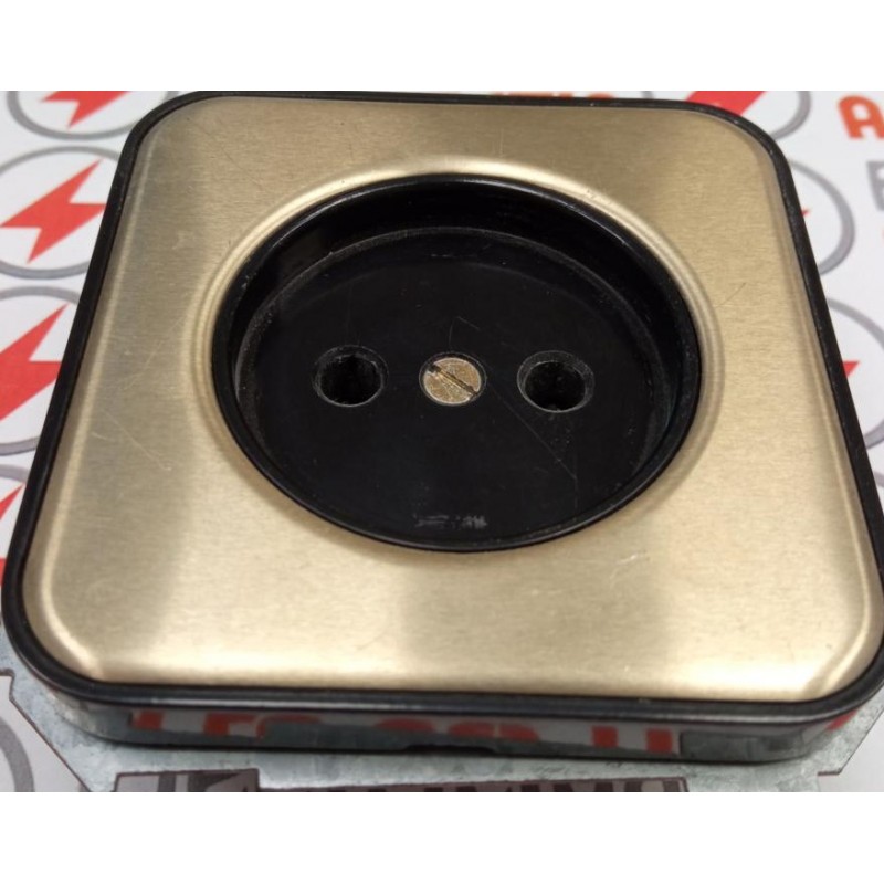 ENCHUFE BIPOLAR MARRON DECORATIVO SIMON 7531432-66