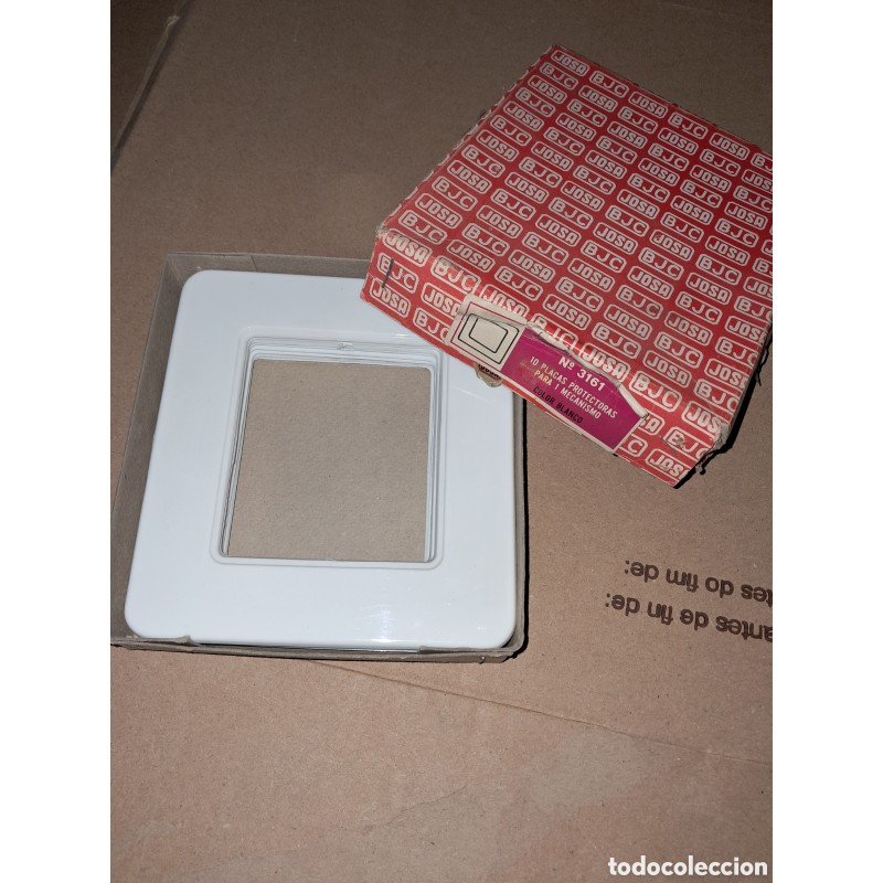 PLACA ROTETORAS PARA 1 ELEMENTO BLANCO 3161 B