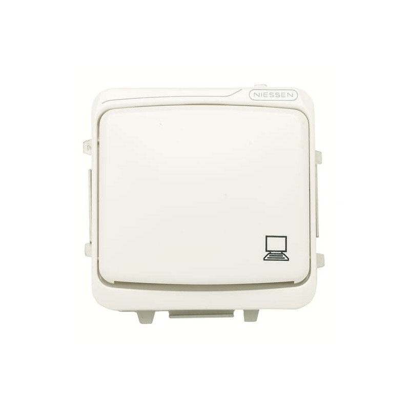 TAPA P/2 SOPORTES CONECTOR INFORM BL ALP. 8718.2 BA