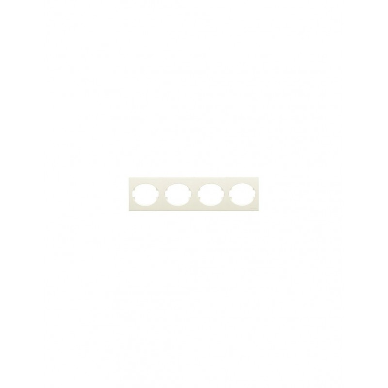 Marco 4 elementos horizontal BLANCO NIESSEN TACTO 5574.1 BL