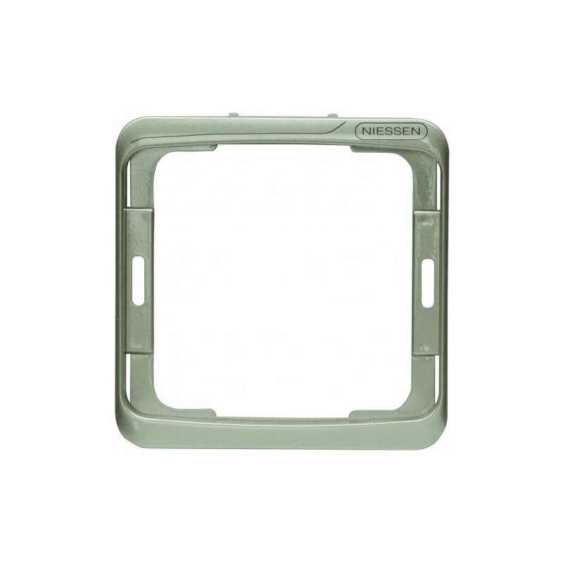 Embellecedor plata NIESSEN ARCO 8270 PM