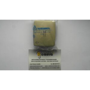 TECLA PULSADOR TIMBRE CON VISOR SERIE ARCO PLATA MATE 8204.3 PM