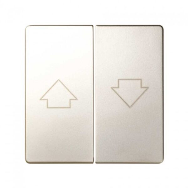 Tecla doble para mecanismo de persianas con enclavamiento de seguridad cava Simon 82 82028-34 1 Tecla doble para mecanismo de persianas con enclavamiento de seguridad cava Simon 82 82028-34