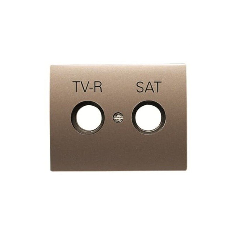 Placa para tomas inductivas de R-TV+SAT cava Simon 82