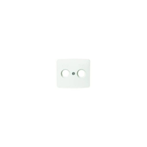 Placa toma tv-r/sat 8250.1 ba color blanco marfil 1 Placa toma tv-r/sat 8250.1 ba color blanco marfil